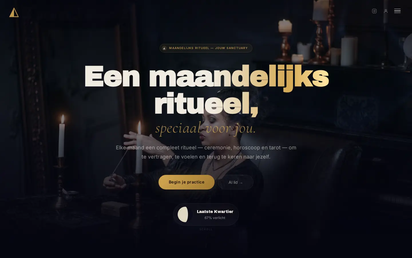 Schermafdruk van ceremonyathome.com